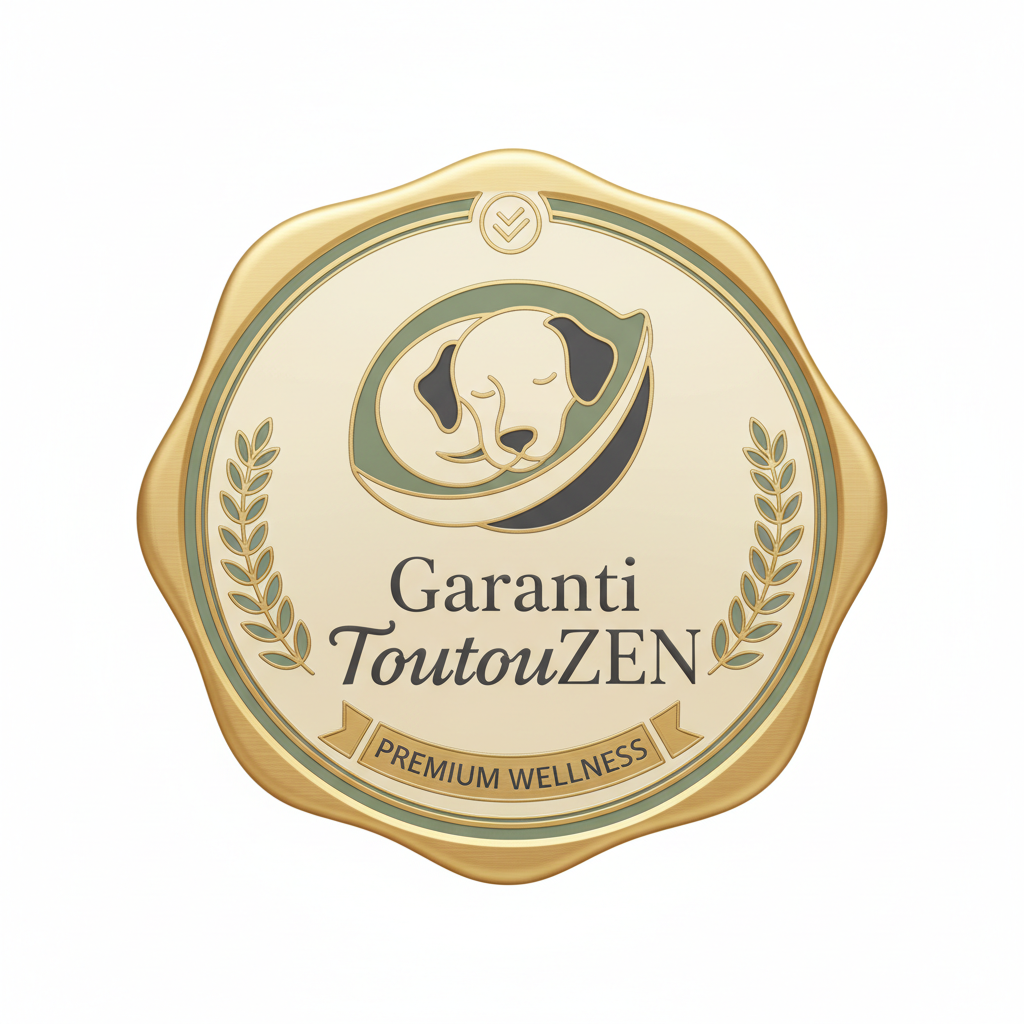 Garanti ToutouZen en logo premium
