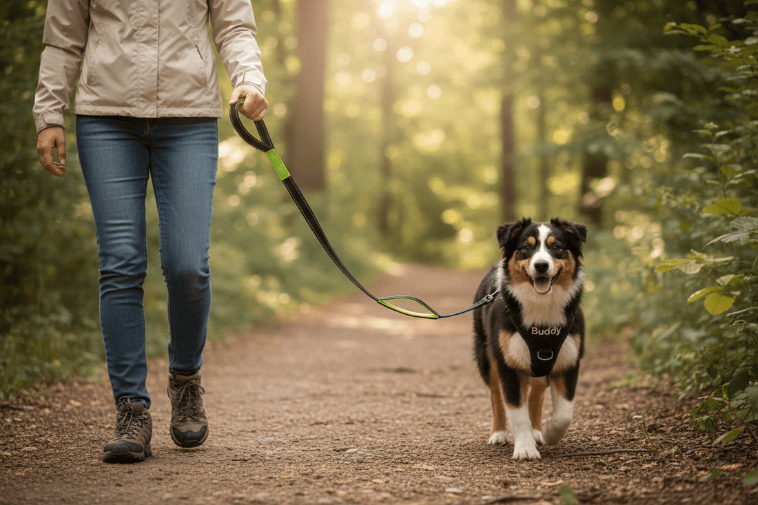 Comment habituer son chien à rester calme pendant la promenade - ToutouZEN