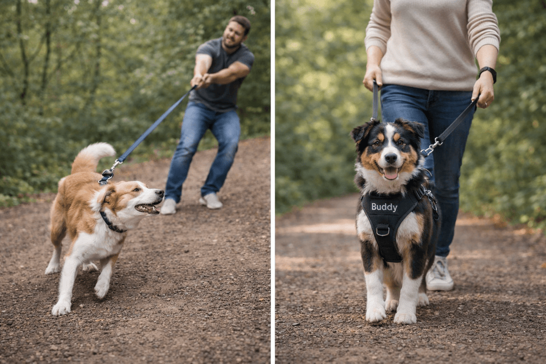 Harnais ou collier pour chien : lequel choisir pour un chien qui tire ? - ToutouZEN