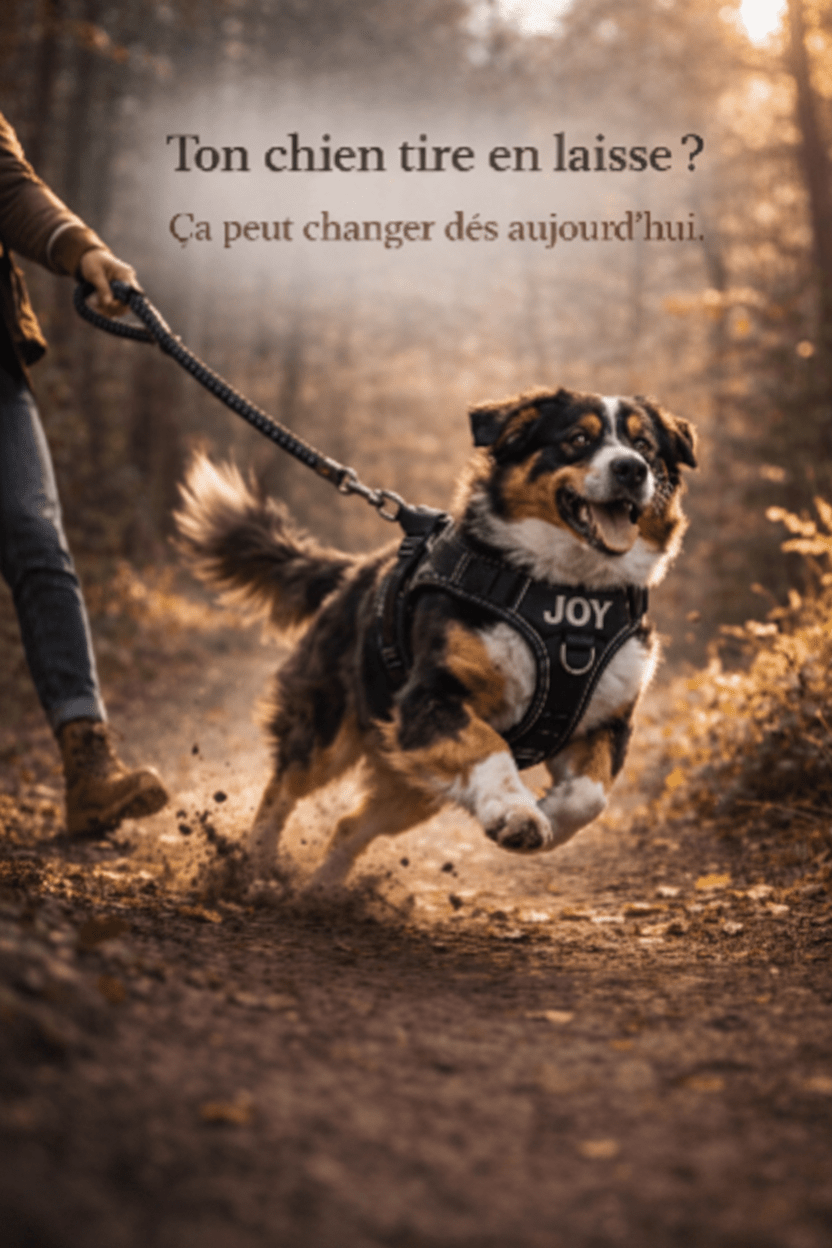 Harnais Anti Traction Personnalisé - ToutouZEN
