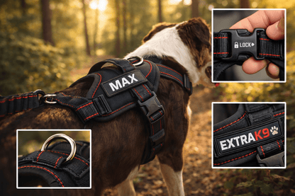 Harnais Anti Traction Personnalisé pour Chien - Confort & Sécurité - ToutouZEN