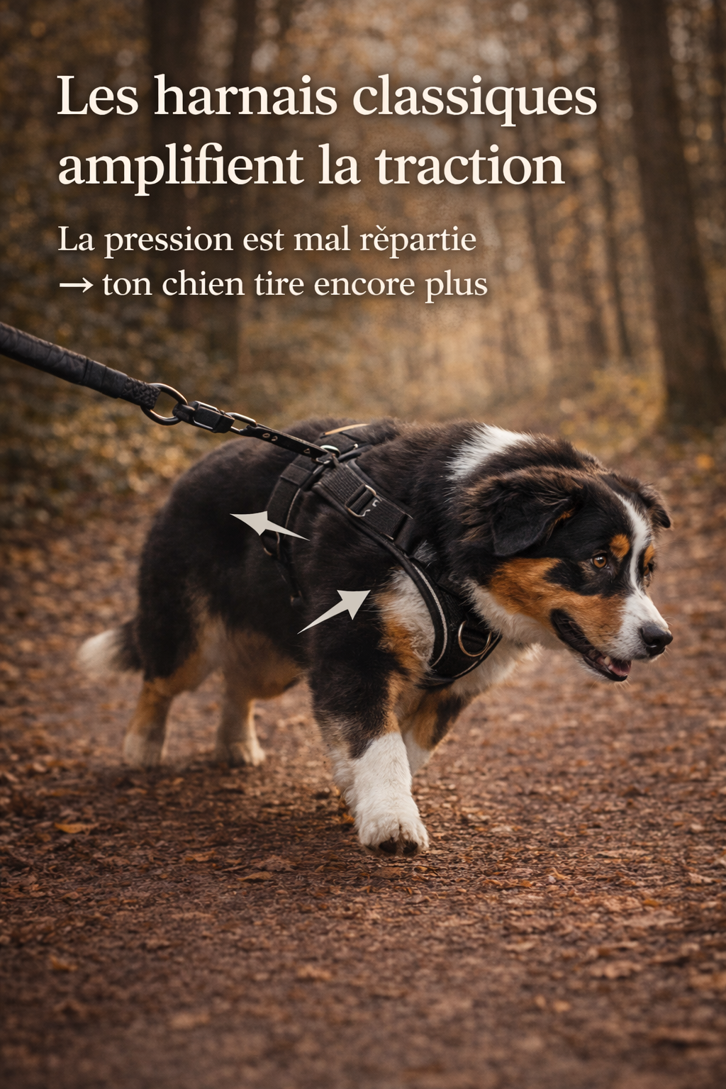 Harnais Anti Traction Personnalisé pour Chien - Confort & Sécurité - ToutouZEN