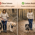 Laisse Double pour Deux Chiens