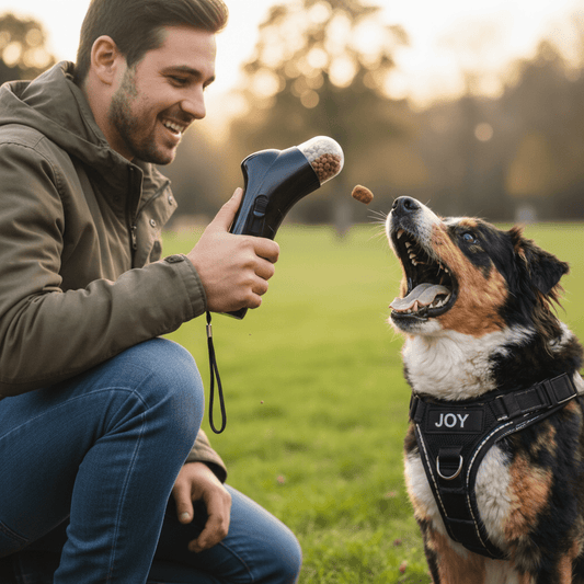 Lance Friandise Interactif pour Chien - Jeu Ludique, Exercice & Plaisir en Balade - ToutouZEN